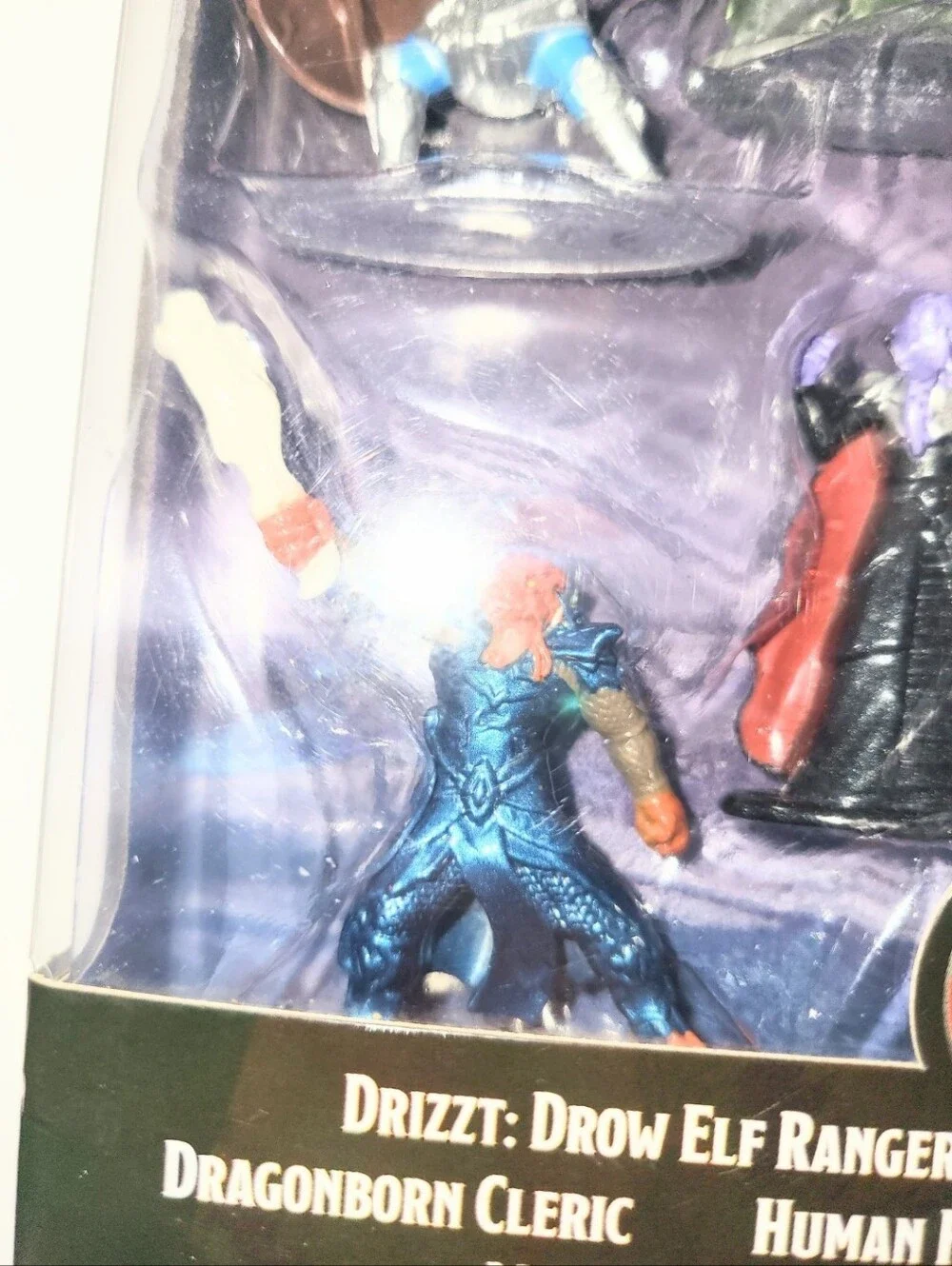 NIB Dungeons & Dragons Nano MetalFigs Die Cast Collectible Figurines 4 Pack